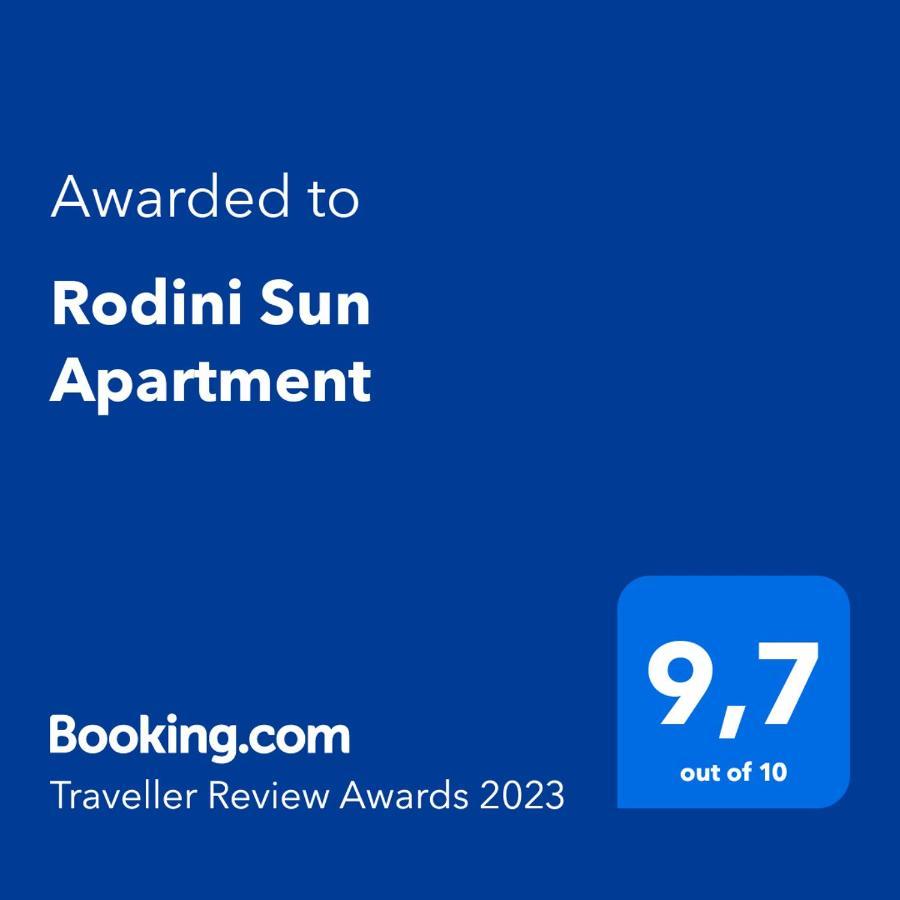 Rodini Sun Apartment Rhodes City Exteriör bild